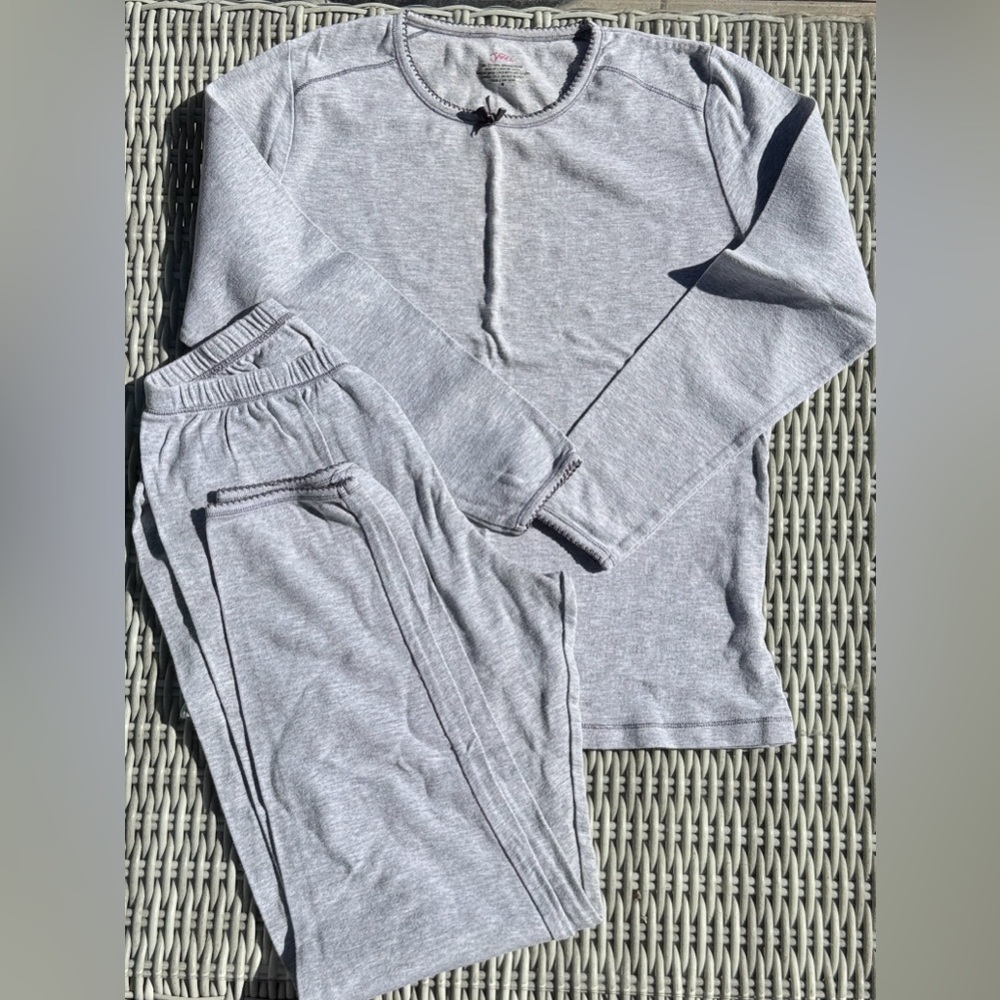 CLEARANCE 
Cuddl Duds Jane BaseLayer Loungewear Pajama  Set in Gray - Size M